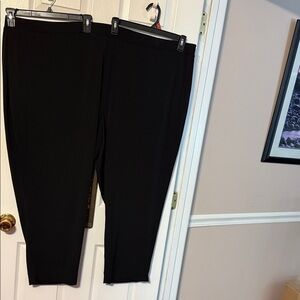 Susan Graver Modern Essentials women’s plus size pull on stretch pants; size: 5X